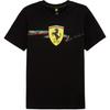 Ferrari Racing Series Fashion Casual Breathable Short Sleeve T-Shirt Men Tops Black 627055-01