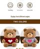 Casual Teddy Bear Plush Toy with Sweater - Children's Birthday Gift
