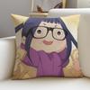Cozy LLaidBack CampS Cushion Cover Breathable and skinfriendly linen pillowcase square removable and washable cushion