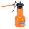 Hand Pump Oiler Can 500ML Manual High Pressure Oil Can with Straight Aluminum Spout Built in Filter Versatile for Car Motorcycle Factory Machinery Mai
