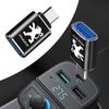 1 шт. Автомобильный USB Type C кабель-конвертер Адаптер для зарядки Автомобильные аксессуары Для Peugeot 308 408 508 RCZ 208 3008 2008 206 207 108 406 407 408 206 208 306 307