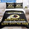 Washington Redskins 3pcs Bedding,Including 1pc Duvet Cover And 2pcs Pillowcases Perfect for Christmas,Ideal for Bedroom, Dormitory