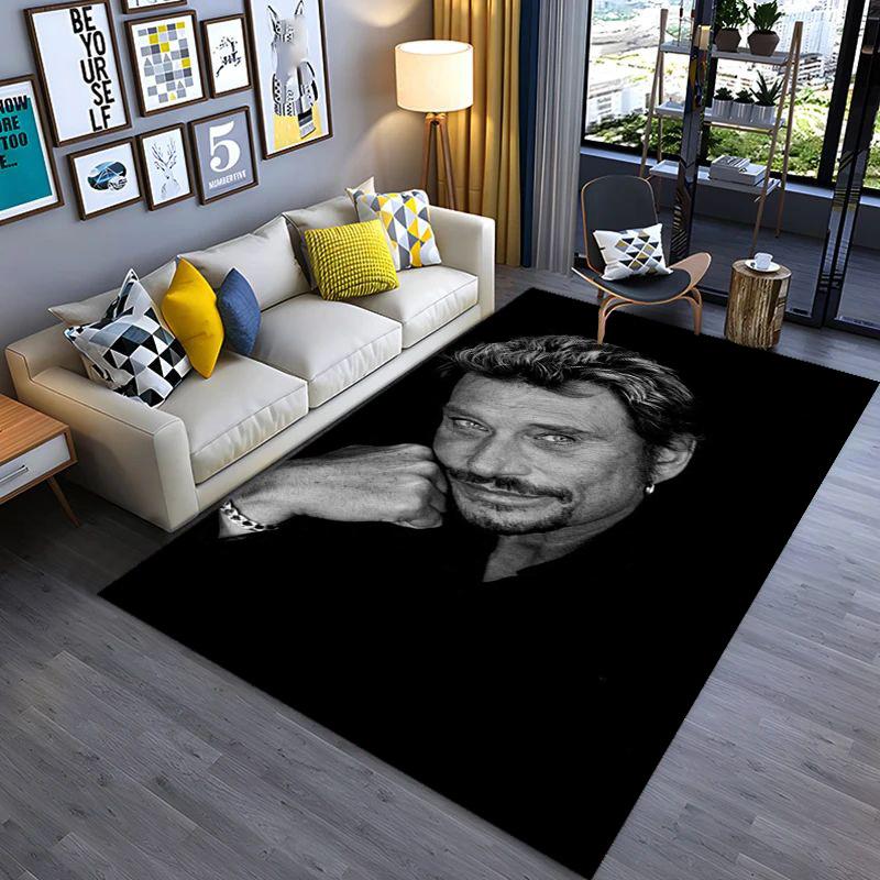 Vintage Motorcycle Ride carpet Home Decor printing Room Fashion Christmas gifts