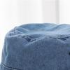 Japanese-style denim fisherman hat for women, Harajuku retro Hong Kong style bucket hat, spring-summer bucket hat, Korean version trendy plain hat