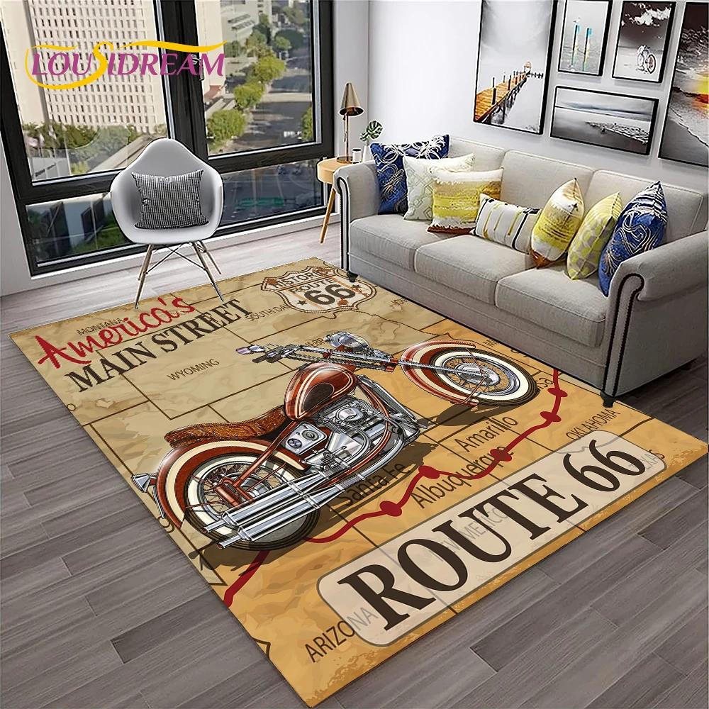 Mother Road, Historic Route 66, ковер mãe estrada, ковер для дома, гостиной, спальни, дивана, коврик для двери, декор, коврик, нескользящий напольный коврик