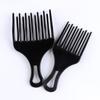 Curly Hair Anti-static Salon Styling Tool Hair Fork Brush Wide Tooth Comb Afro Hair Pick Comb