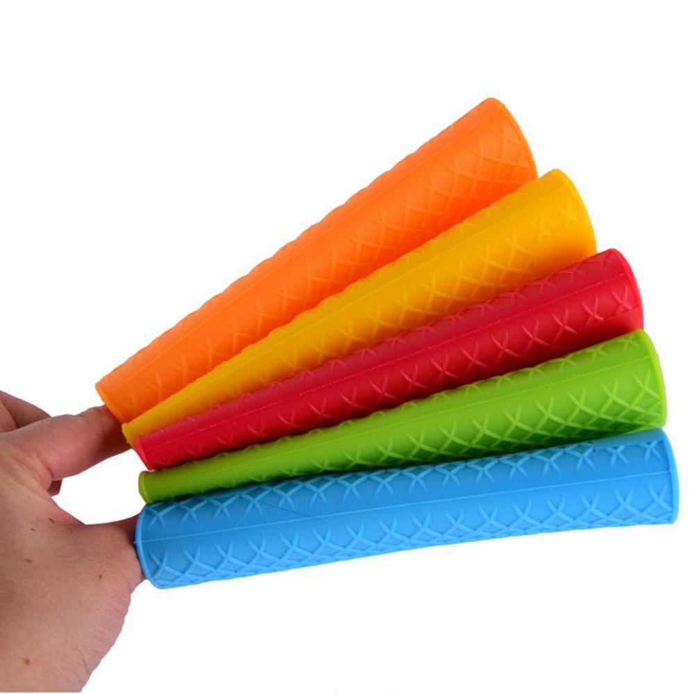 Non-Slip Cookware Parts Silicone Holder Saucepan Handle Pot Pan Handles Sleeve Slip Cover Grip