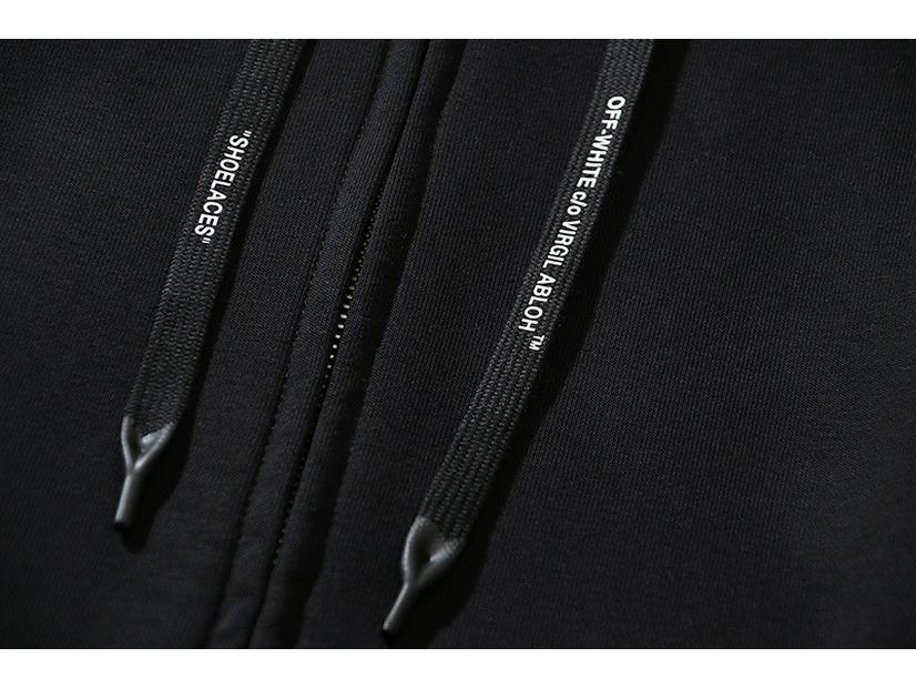 Модный европейский и американский кардиган-худи с градиентным принтом стрел