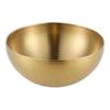 Stainless Steel Bowl Korean Salad Safe Modern Rounded Edge Smooth Surface Stain-resistant Salad