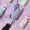Mini Sun Umbrella Small Pocket Rain Umbrella Folding Umbrella UV Ultraviolet Protection Sun Shade Pocket Parasol Capsule