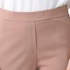  Shs Miss  Minimal Basic Solid Half Banding Pants