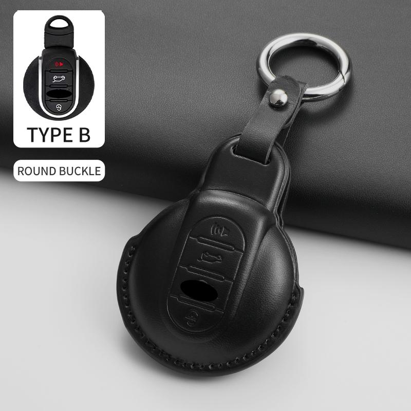 Для BMW Mini Cooper JCW Countryman Aceman Cabrio F55 F56 F57 F54 F60 Автомобильный чехол-брелок для ключа зажигания, защитная оболочка, брелок, декоративная накладка, аксессуар