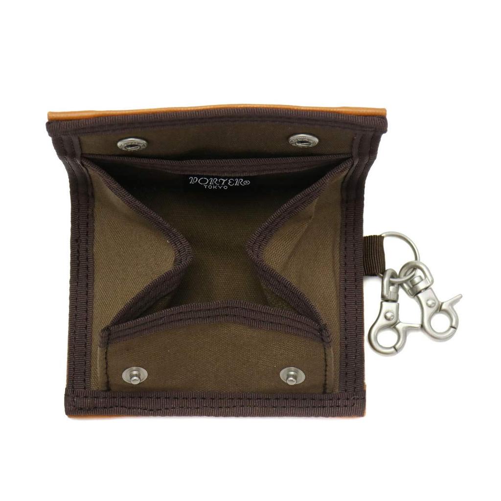 Yoshida Bag Porter Coin Case Brown [FREE STYLE] 707-08230 3.