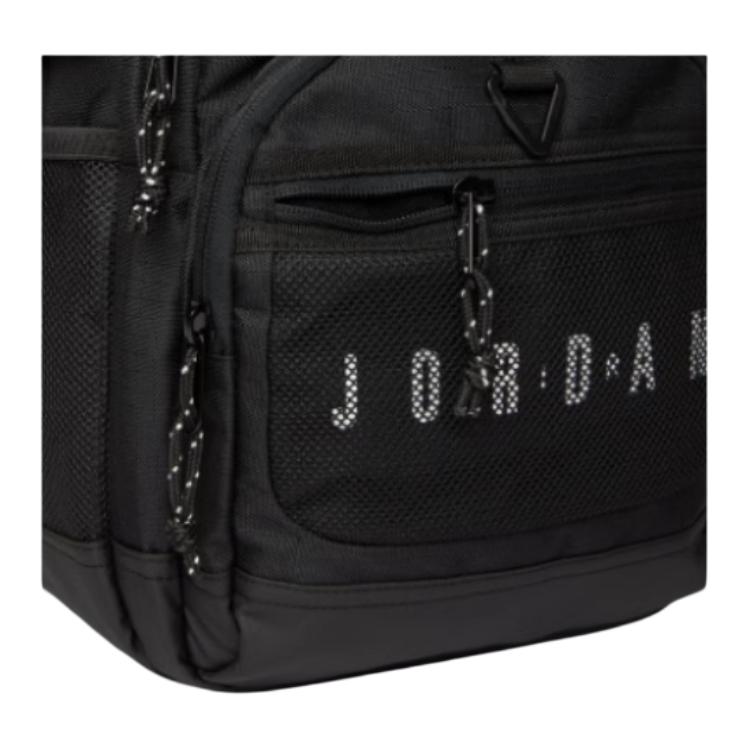 New Jordan Polyester Backpack Unisex Black/Light Ivory White II6435-010