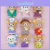 Rilakkuma Plush Toy Keychain Cartoon Animal Stuffed Doll Decoration Gift Kids