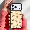 Bumble Bee Honeycomb Honey soft Phone Case for iPhone 17 16 15 14 13 Pro Max Back Cover for 12 11 Pro Coque