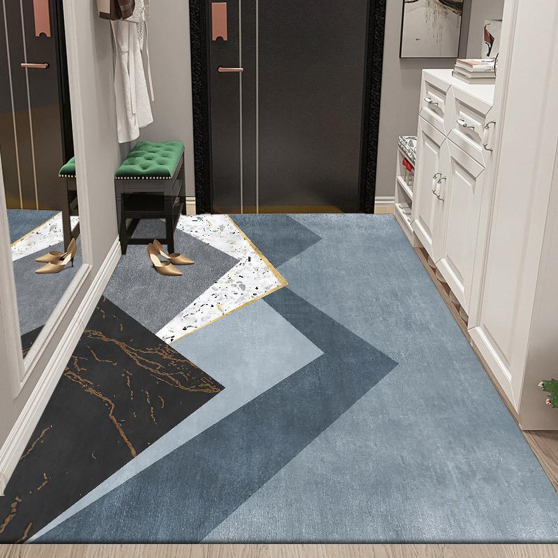 Входной ковер Классический напольный коврик Сбор пыли Домашний Мягкий ковер в пасторальном стиле Ретро декор Коврики