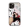 WD28 One Piece Luffy Black Sofe Case for iPhone 16 15 Plus 14 13 Pro 8 SE XR XS Max P30 Nova 5T Y5P Y6 Y7 Y8P Y9 Realme C30 C33 C31 VIVO Y36 V27