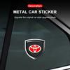 1Pcs 3D Metal Auto Door Shield Emblem Car Body Badge Sticker Styling For Toyota Camry Corolla Yaris Chr Auris Avensis T25