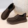 Уличные лоферы для ленивых, универсальная кожаная мужская обувь, лето, новые мокасины для вождения, повседневный стиль, мужские слипоны, модные мокасины