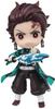 TAMASHII NATIONS Figuarts Mini Demon Slayer: Kimetsu No Yaiba Tanjiro Kamado Water Breathing, Approximately 90mm, PVC & ABS Painted Action Figure