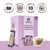 Bevzilla 96 Instant Coffee Powder Sachets (French Vanilla) - 192 Grams |Arabica Coffee|Easy To Carry