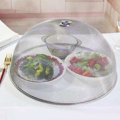 Сетчатый колпак из нержавеющей стали для еды, крышка для сервировки тарелок, крышка для еды, протектор, аксессуары для стола для дома, кухни, для вечеринок на открытом воздухе, кемпинга