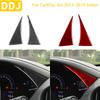 Для Cadillac ATS 2013-седан аксессуары автомобиля углеродное волокно внутренняя наклейка на панель спидометра