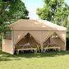 VidaXL Collapsible Pop-Up Party Tent with 4 Sidewalls, Tent, Awning Tent, Gazebo Awning 4004951