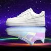 AJ Air Force 1 Низкие Белые Кроссовки для Мужчин и Женщин - Стильная и Удобная Спортивная Обувь с Уникальной Подошвой, Издающей Звук.