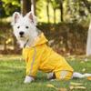 Waterproof Raincoat for Dogs - Available In Large, Medium, and Small Sizes. Perfect for Puppy Rainy Days. Outdoor Pet Apparel & Supplies.
