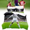 Printing Digital Football Bed Set Single Double King Duvet Cover Pillowcase