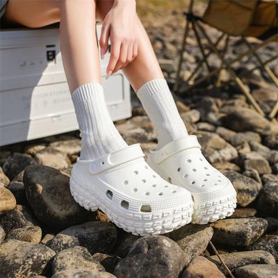 Новая супер толстоподошвенная шина для женской спортивной одежды, увеличивающей рост, износостойкие и шлепанцы с сумкой на голове для улицы