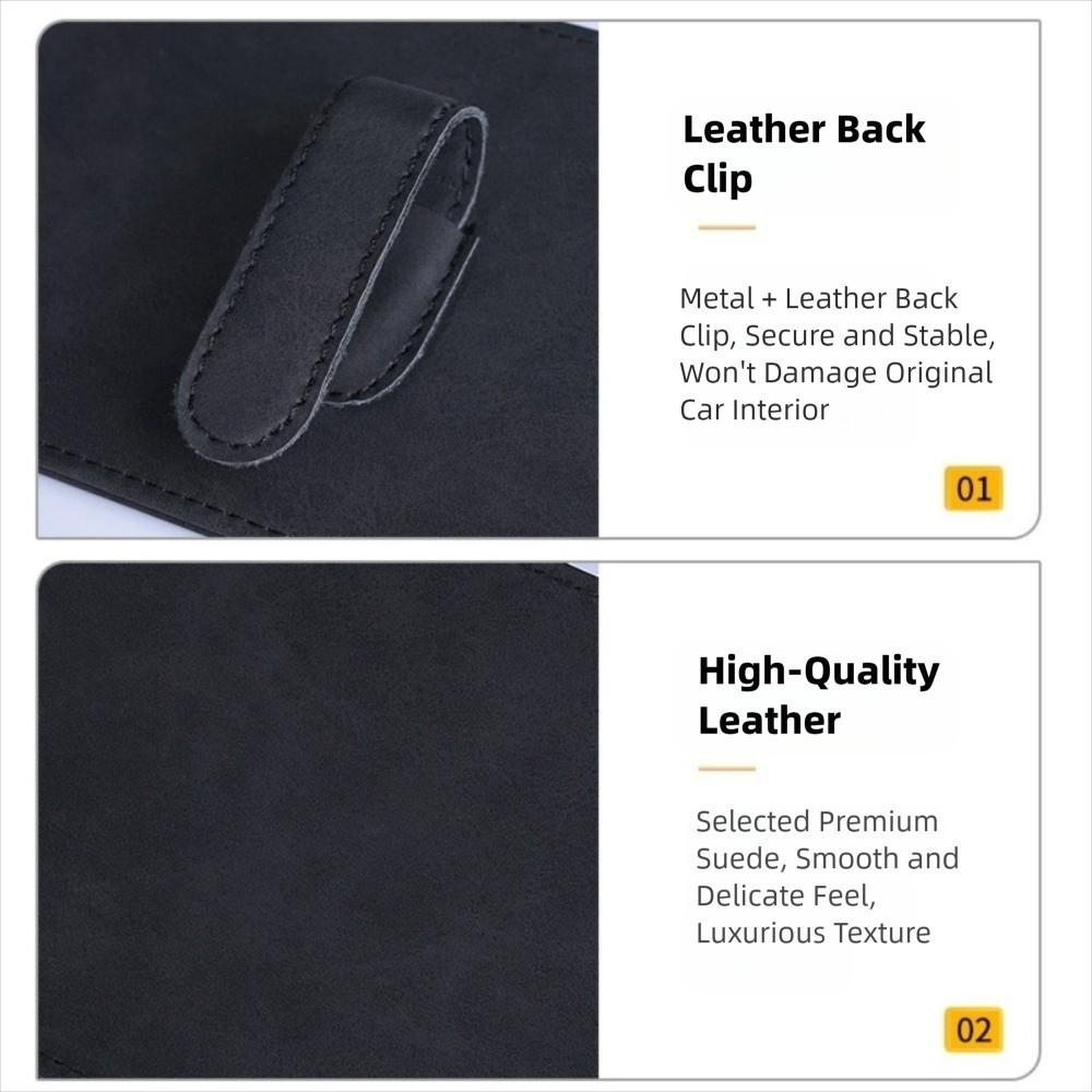Универсальный солнцезащитный чехол на лобовое стекло с удлинителем для солнцезащитного козырька - Прочная ткань для защиты глаз и блокировки бликов