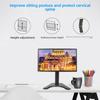Регулируемый настольный держатель для монитора 14-32 дюйма Портативная подставка для компьютерного монитора Большая основа Увеличение высоты