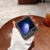 Подходит для Samsung ZFlip5 Чехол для мобильного телефона с россыпью бриллиантов, откидной для складного экрана Fold5, полная защита, защитный чехол, фея
