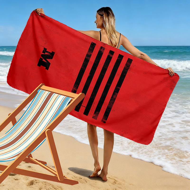 Bold Emblem: Big Bang's Iconic Design beach towel soft Beach towel for vacation photos Outdoor pool towel swim seaside Comfort