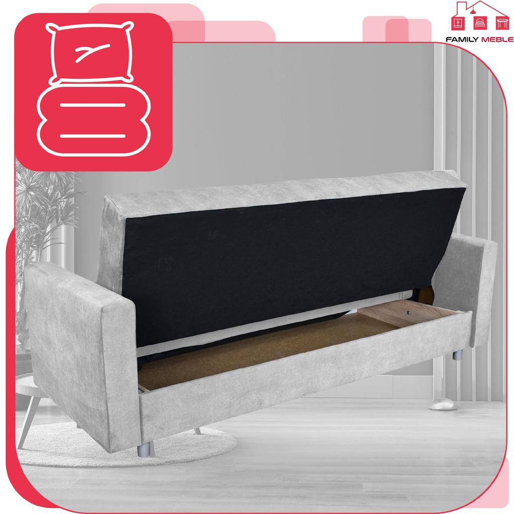 Sofa Sofa Alicja Sofa Bed Bonell Bed Family Furniture Beige