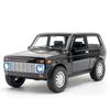 1/18 LADA NIVA Классическая модель автомобиля из литого металла Игрушечные транспортные средства Моделирование модели автомобиля Звук и свет Коллекция Детский подарок