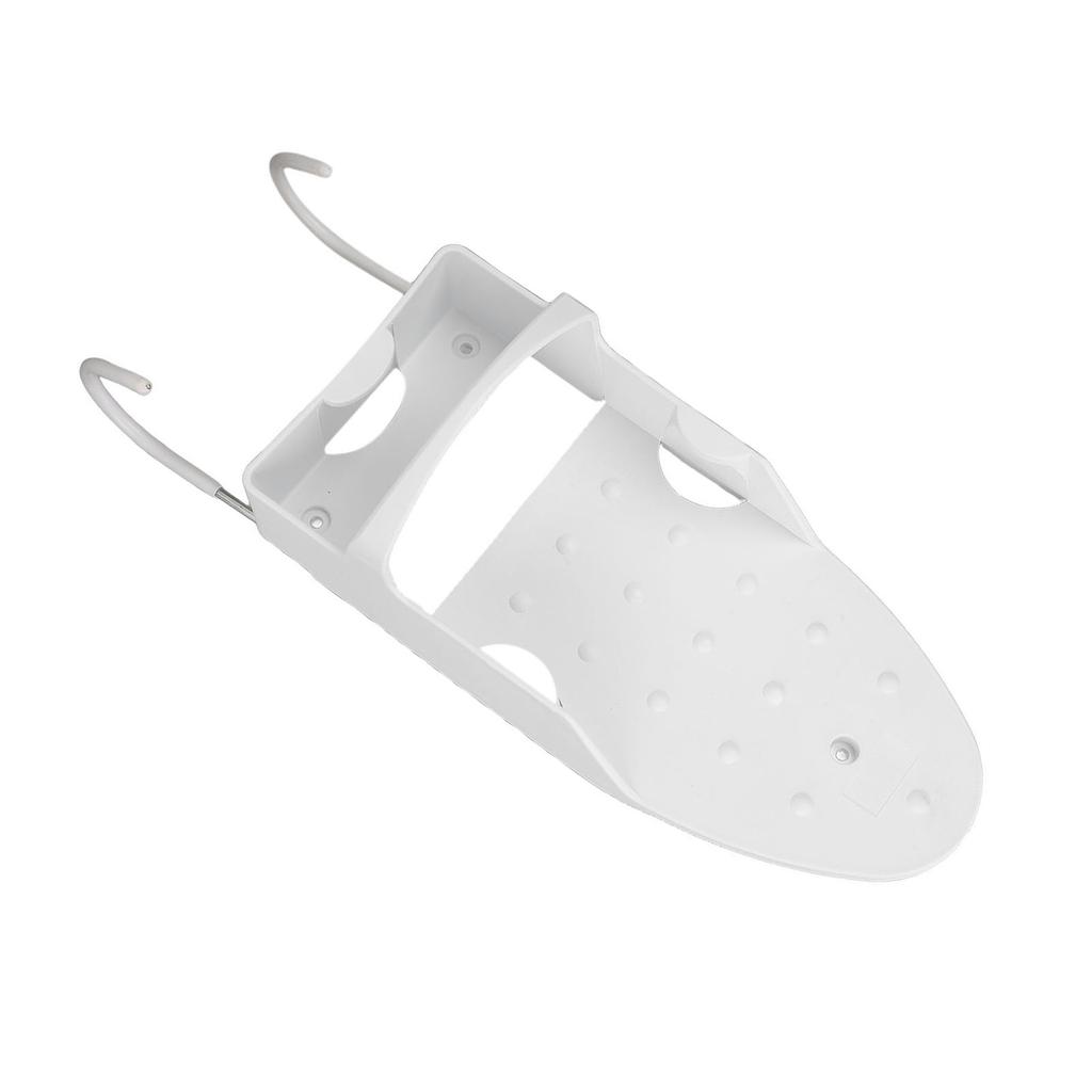 Electric Iron Holder Heat Resistant 2 In 1 Wall Mounted Iron Board Rack with Hook for Home
