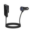 Супер Быстрая Зарядка 4 USB 24 Вт QC3.0 Автомобильное Зарядное Устройство, Быстрое Зарядное Адаптер со Светодиодом для Телефонов и Планшетов