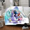 Snowman Friends Winter Blanket Soft Throw Blanket For Home Bedroom Bed Sofa Travel Office Solid Christmas Blanket
