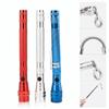 Dual Magnet LED Antenna Light Telescopic Stretching Flexible LED Flashlight  Corner Picking