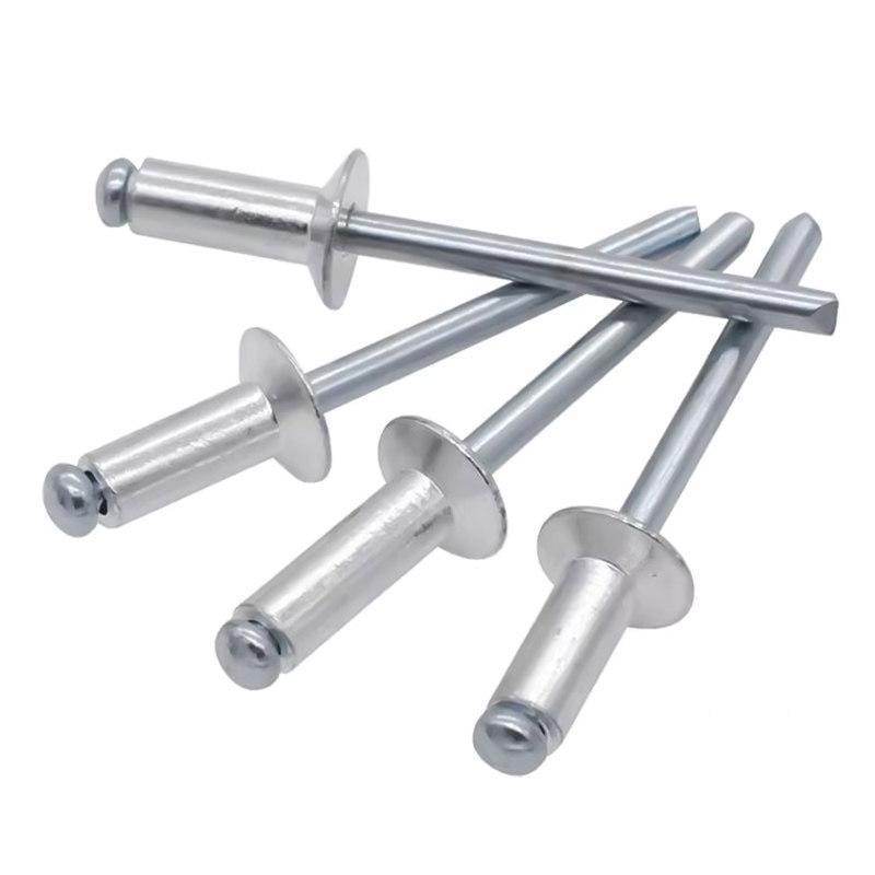 Aluminum Countersunk Open End Rivets GB12617 (Sizes: 2.4mm, 3mm, 3.2mm, 4mm, 5mm)