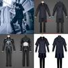 Элегантный костюм Канеки Кена из Tokyo Ghoul в полный рост с модным дизайном, идеально подходит для Хэллоуина и тематических вечеринок