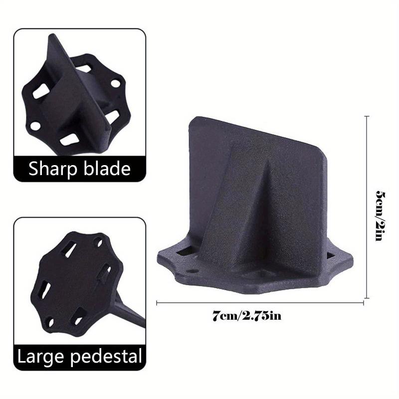 Mini Heavy Duty Manual Wood Splitter Small Durable Wood Splitter Wedge Black Divider Firewood Kindling Splitter Camping