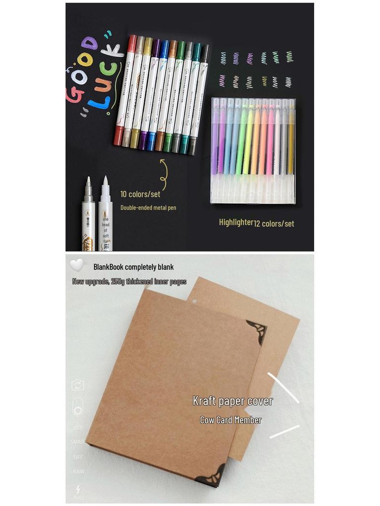 Блокнот на кольцах из крафт-бумаги формата А5: Ретро Журнал и Литературный Дневник Путешествий Планировщик для Девочек