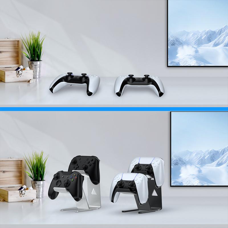 Universal Gamepad Holder Stand Dual/Single Layer Game Controller Joystick Support Stand for Switch/PS5/PS4/Xbox Game Accessories
