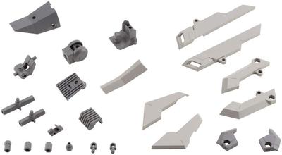 Kotobukiya Моделирование Вспомогательные Товары Механизм Снабжения 17 D Общая длина 86 мм пластиковая модель M.S.G Ex-Armor прибл.. Немасштабный