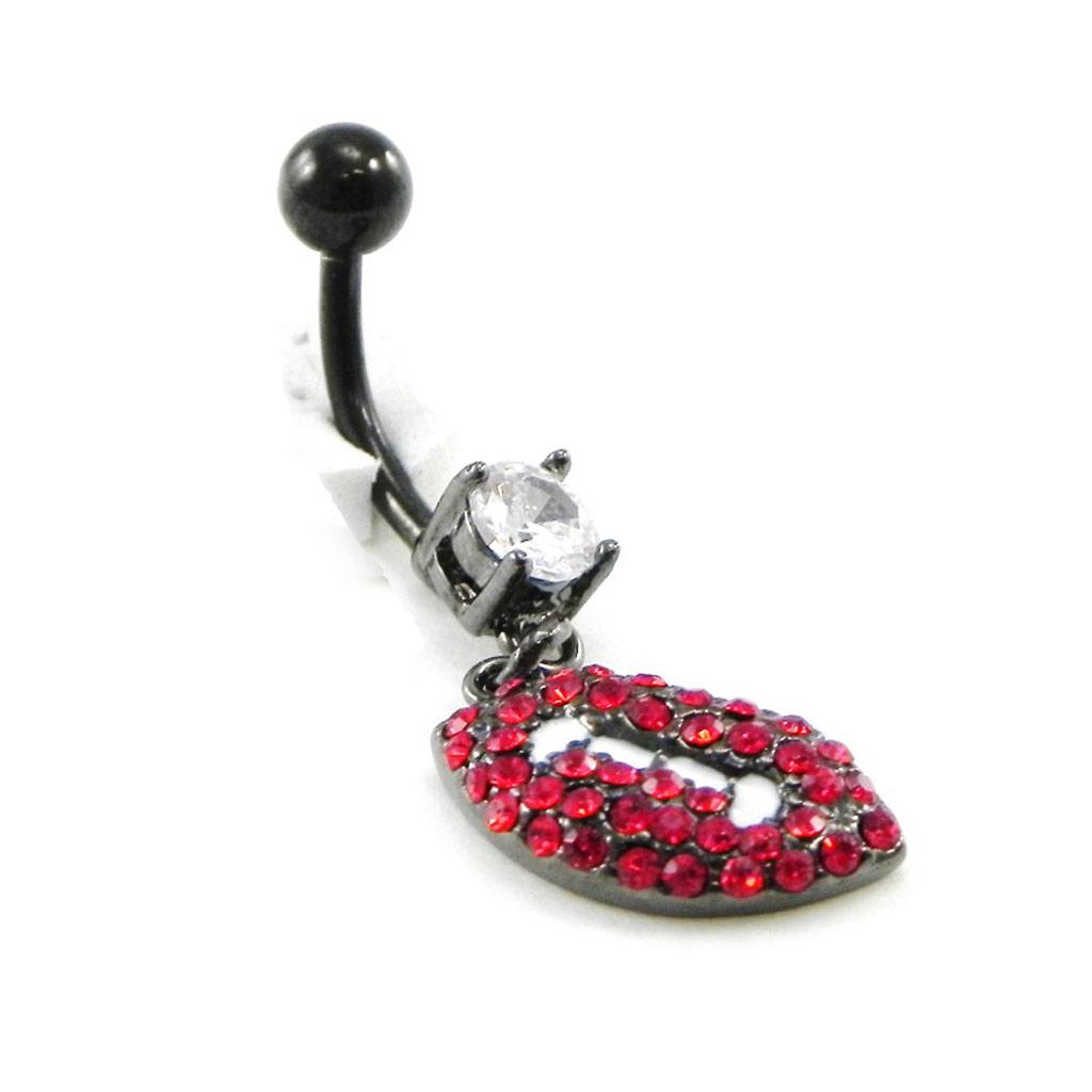 Les Trésors De Lily [I9126] - Пирсинг «Вампир» красный белый